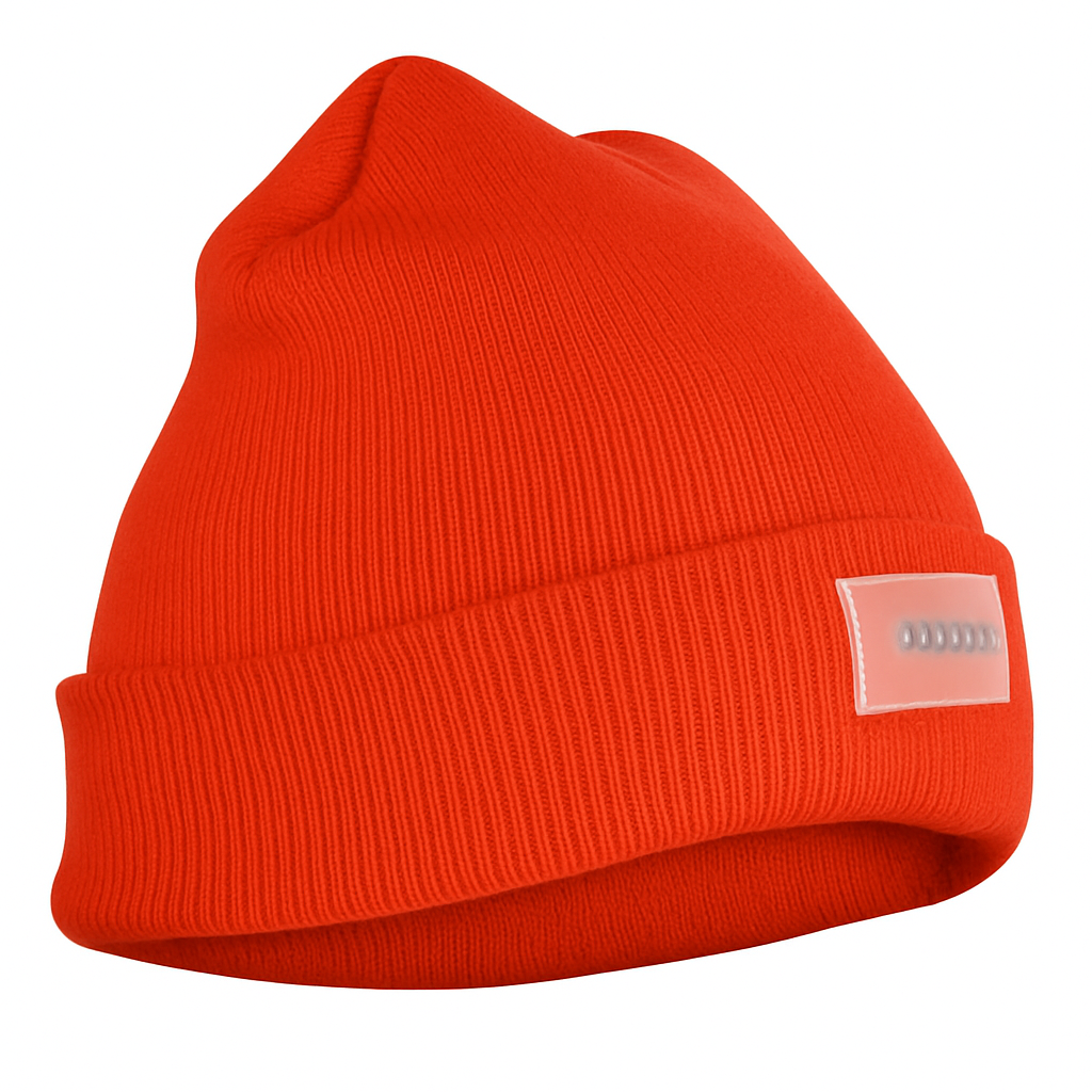 Unisex 5 LED Knitted Beanie Winter Warm Hat Camping Jogging Running Cap Headlamp