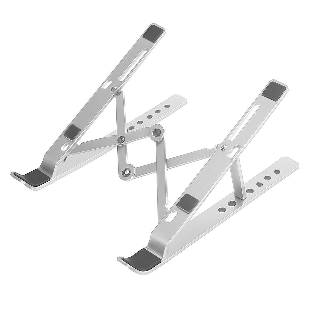 Foldable Aluminum Laptop Stand with Adjustable Angles