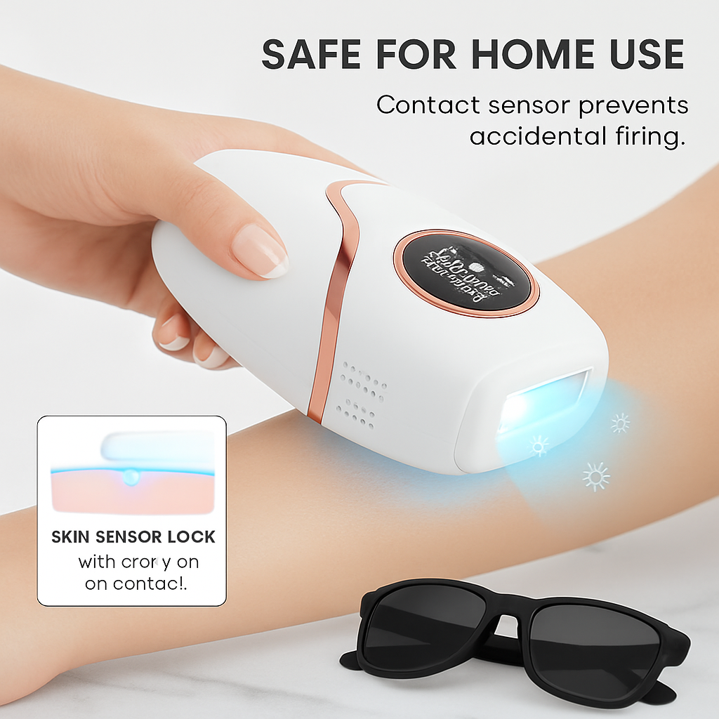 IPL Laser Hair Removal for Home Use - Painless