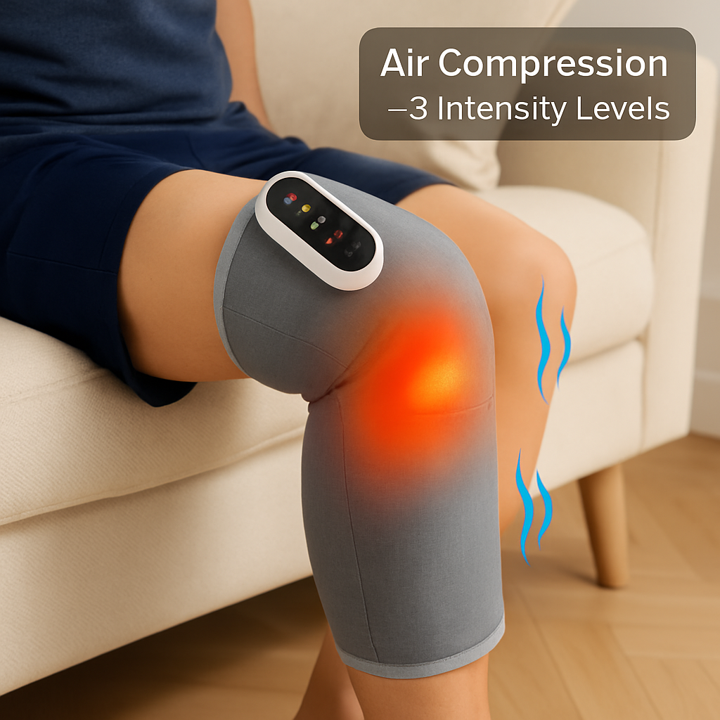 Cordless Leg Massager with Heat and Air Compression