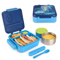 Kids Lunch Box Thermal Container with Insulated Bag