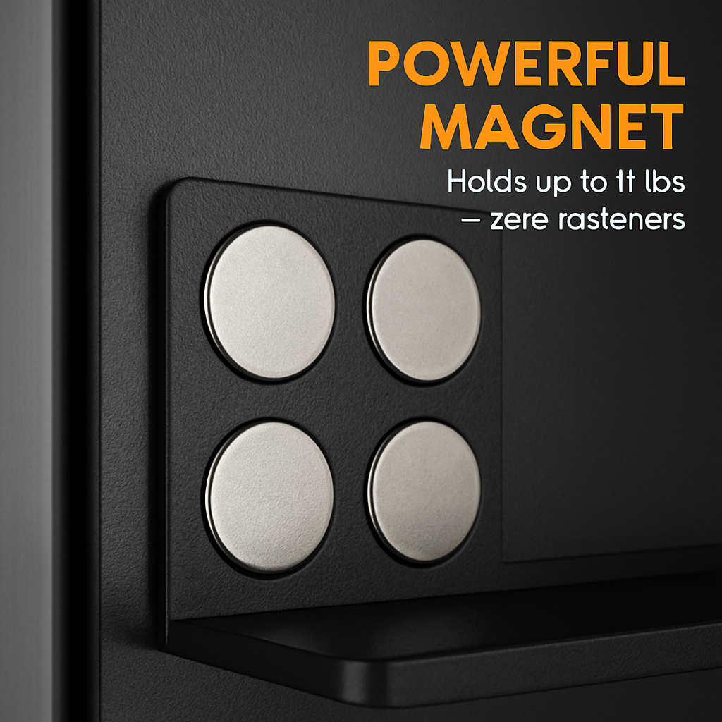 Magnetic Spice Rack Holder for Refrigerator & Stove