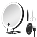 30X Magnifying Mirror with Light Travel Makeup Mirror