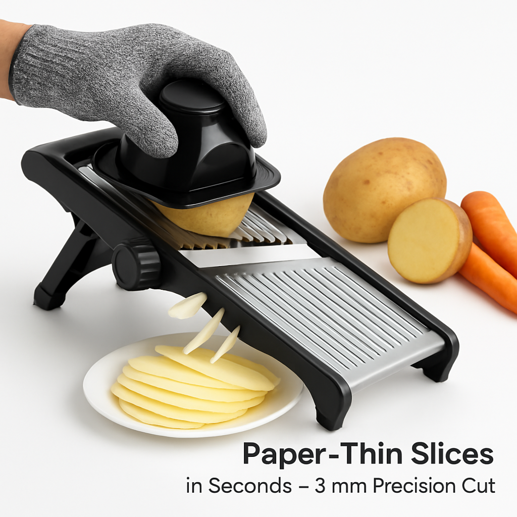 Mandoline Food Slicer for Vegetables & Fruits