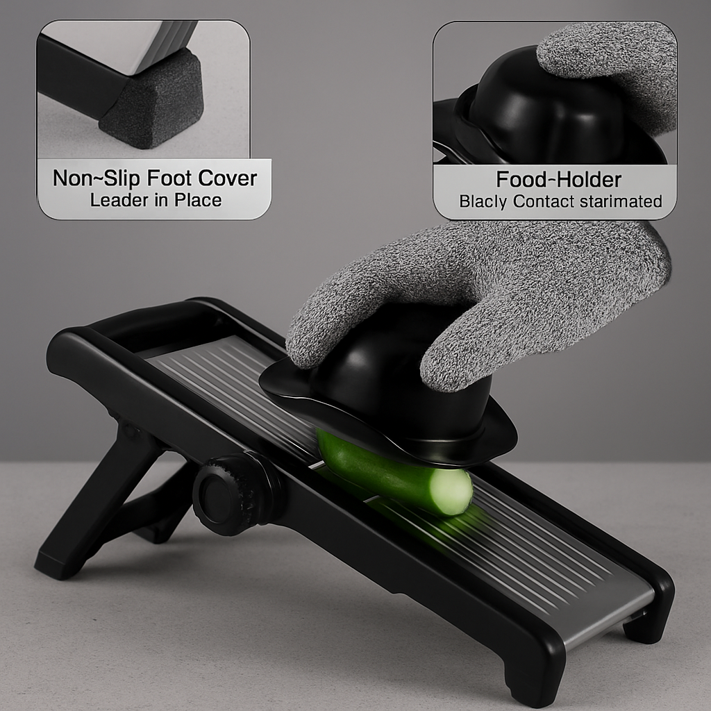 Mandoline Food Slicer for Vegetables & Fruits