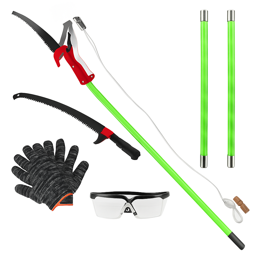 Extendable Manual Pole Saw for High Branches