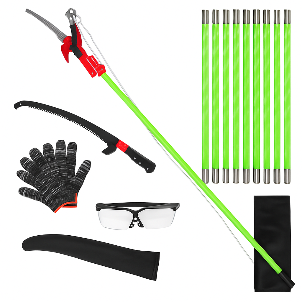 Extendable Manual Pole Saw for High Branches