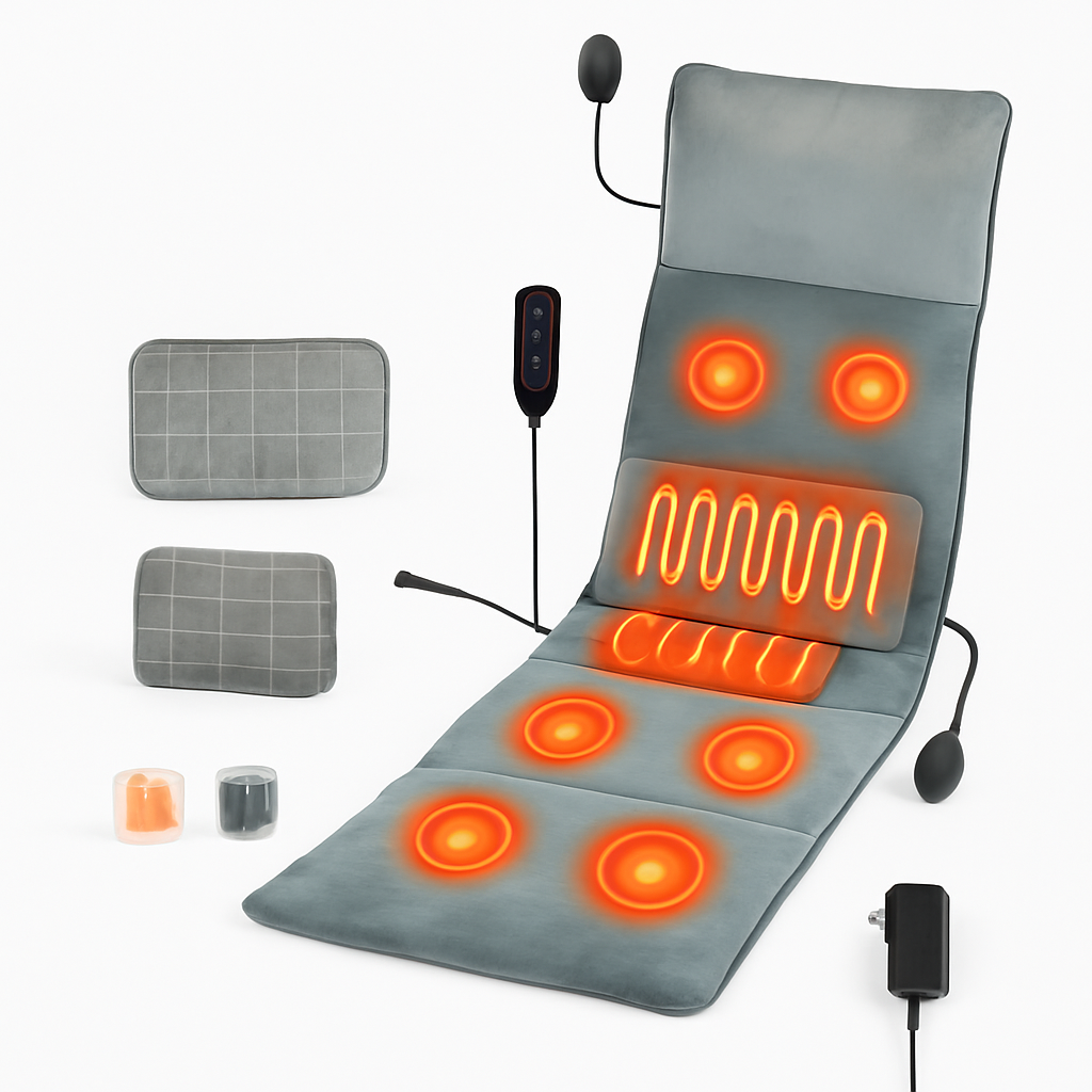 Full Body Massage Mat with Heat Vibration