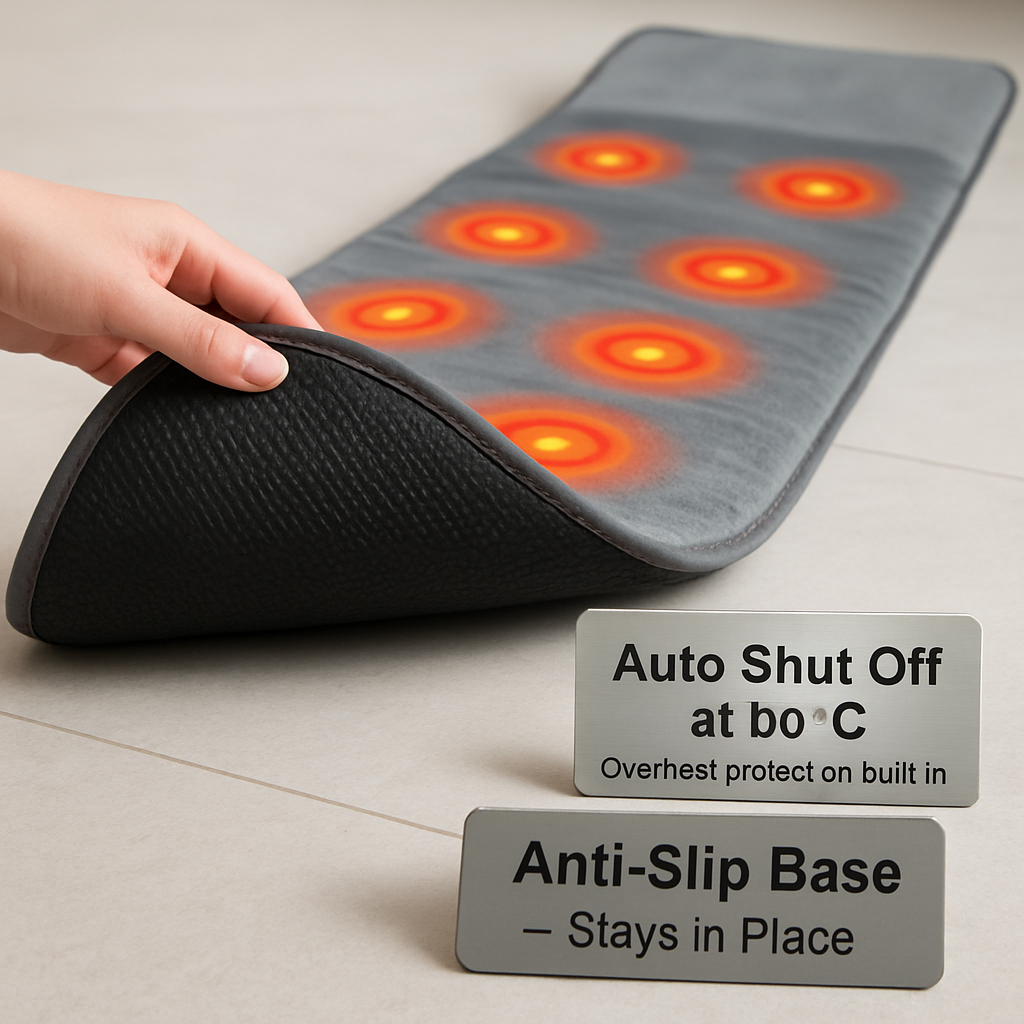 Full Body Massage Mat with Heat Vibration