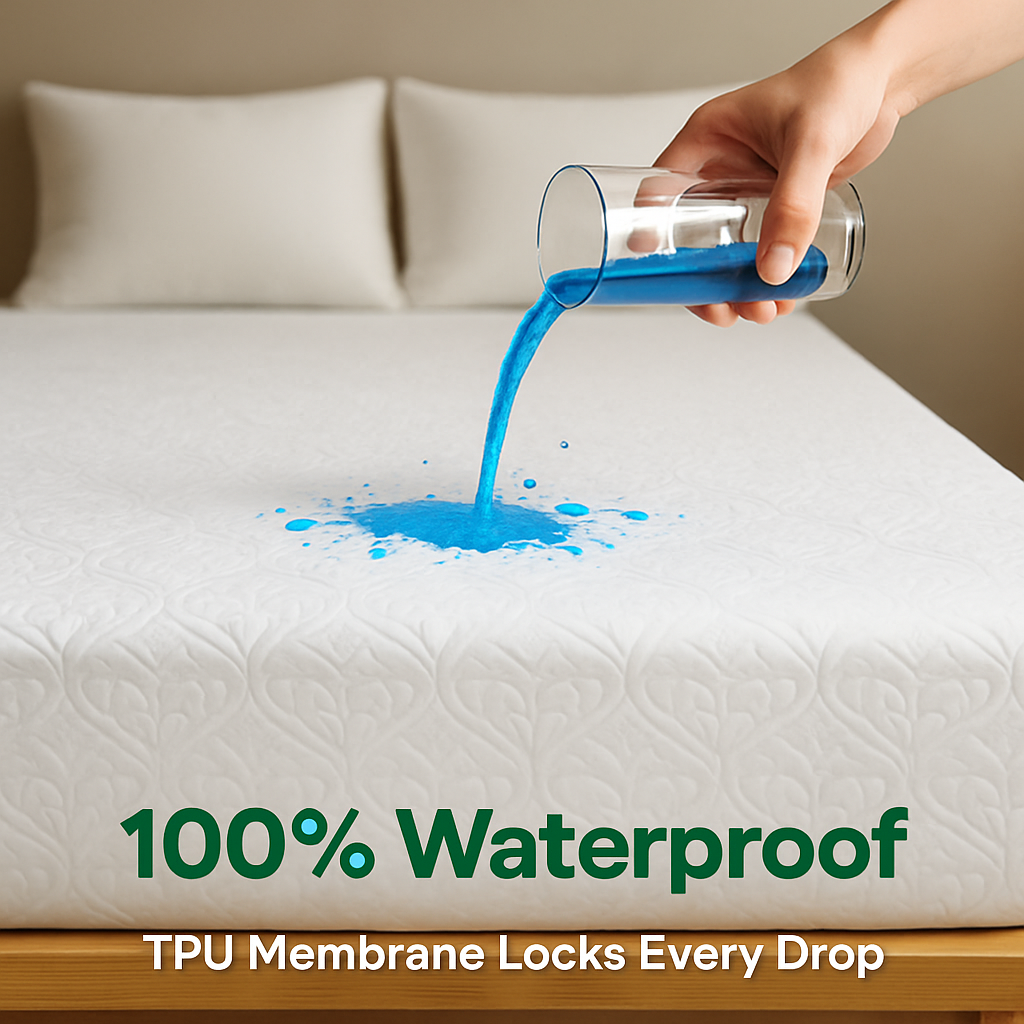 Waterproof Mattress Protector with Deep Pocket