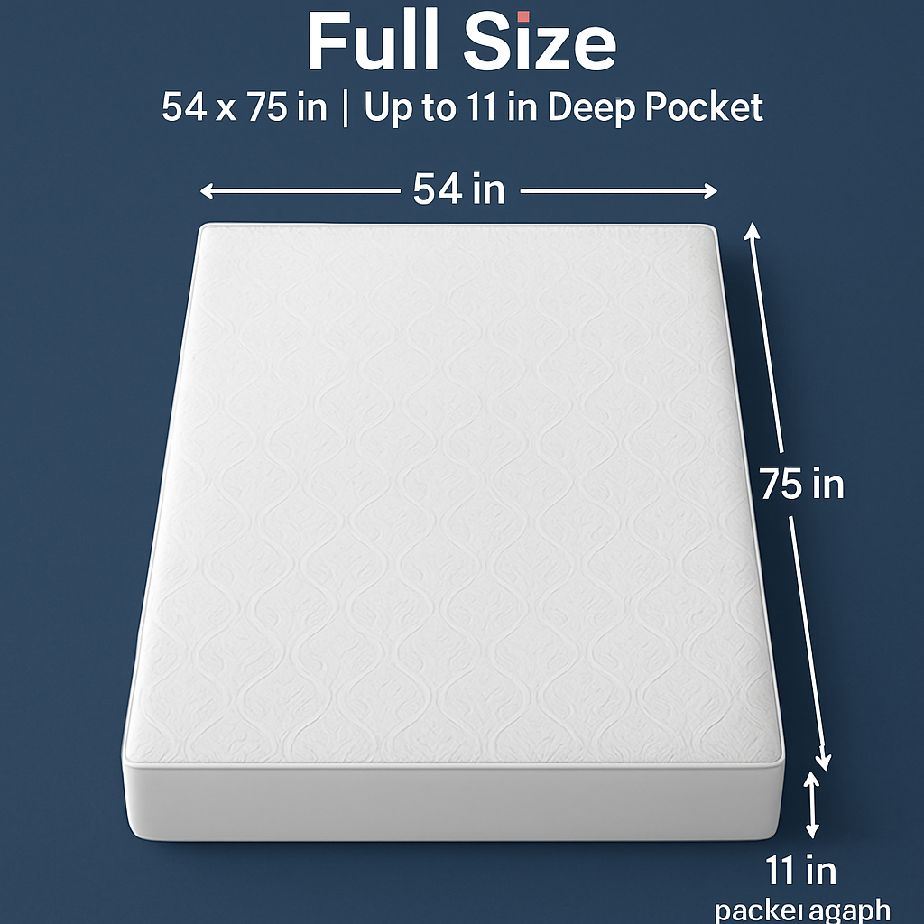 Waterproof Mattress Protector with Deep Pocket