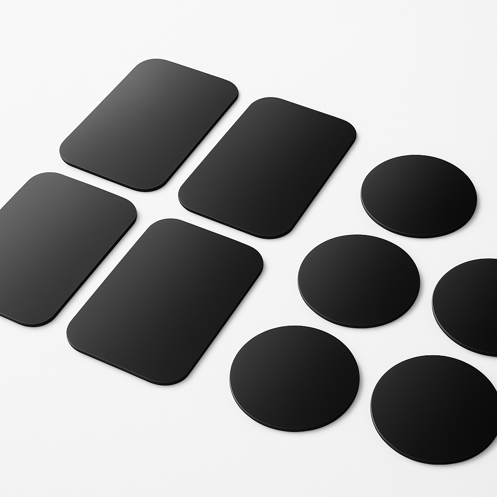 Metal Plates with Strong Adhesive for Magnetic Car Mount