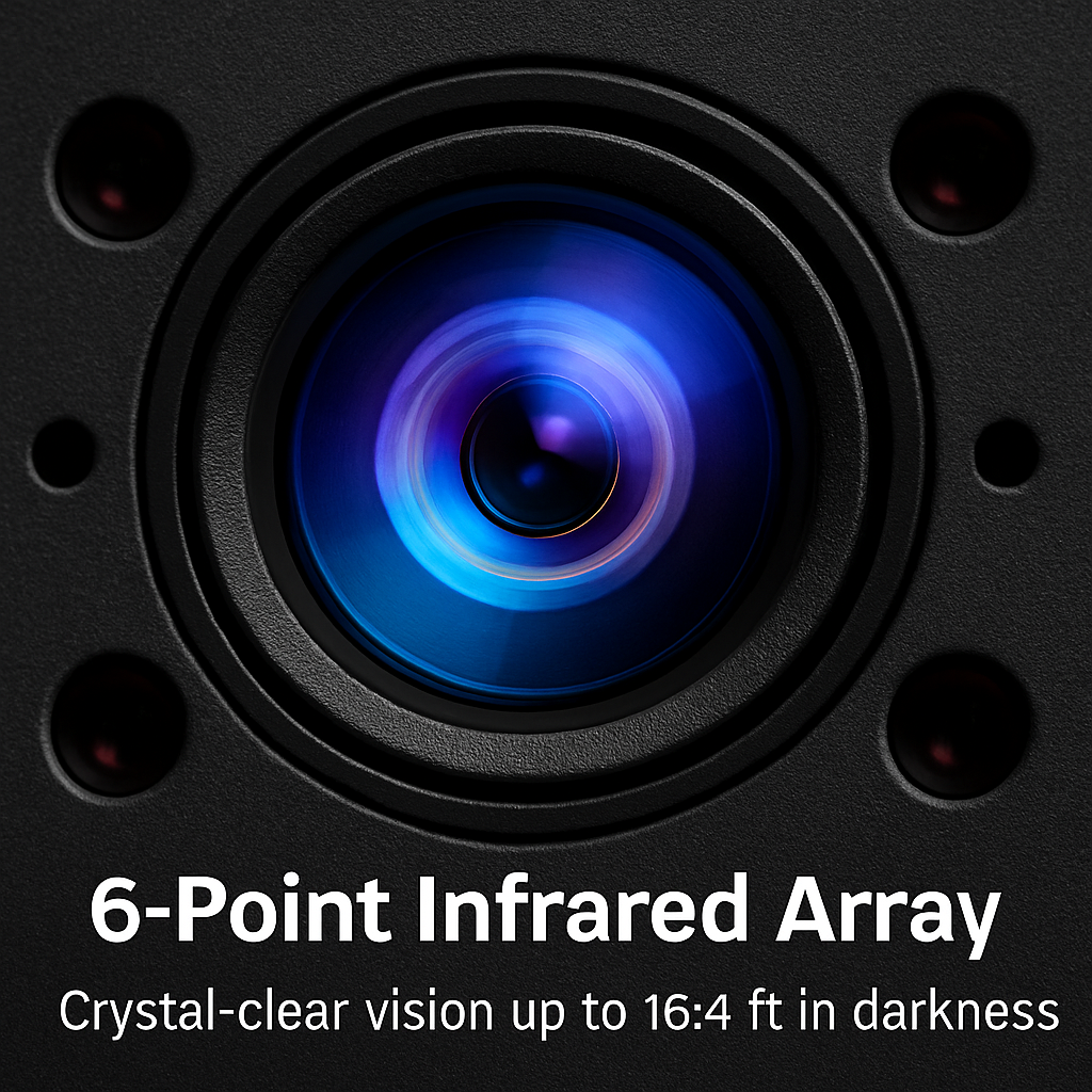 Mini Security Camera with WiFi for Home Monitoring
