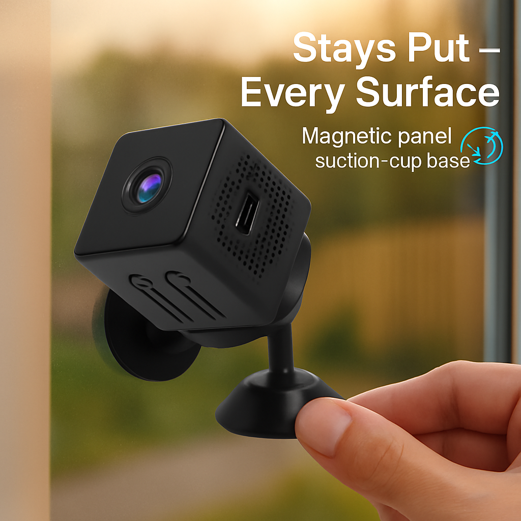 Mini Security Camera with WiFi for Home Monitoring