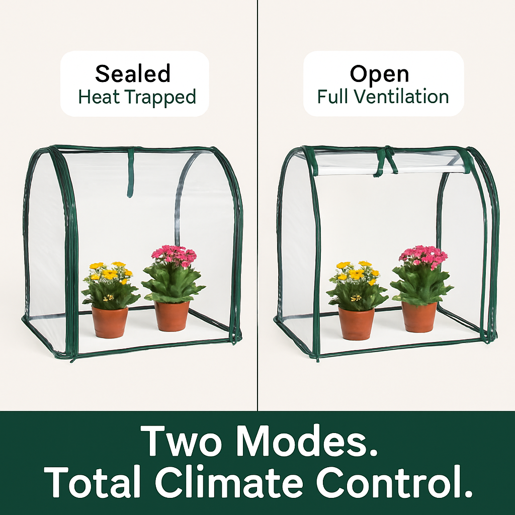 28.94" x 21.46" x 27.76" Tabletop Mini Greenhouse Portable Greenhouse for Spring Indoor Outdoor Garden Tent for Seed Starting Plant Protection Gardeni