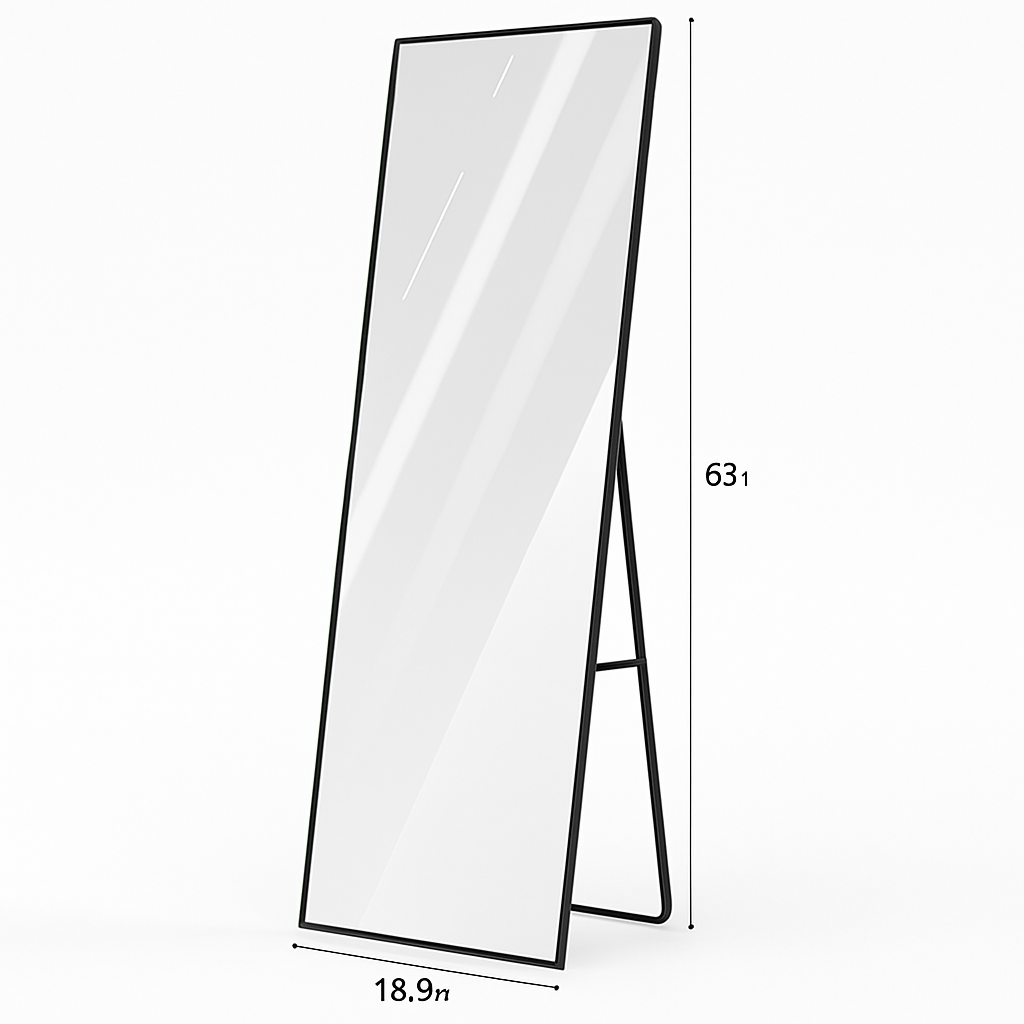 Full Length Mirror - Freestanding Floor Mirror for Bedroom