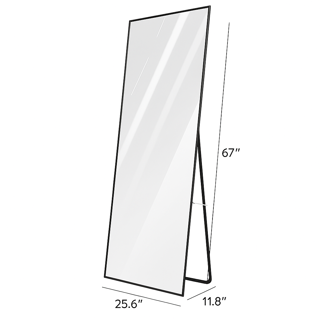 Full Length Mirror - Freestanding Floor Mirror for Bedroom