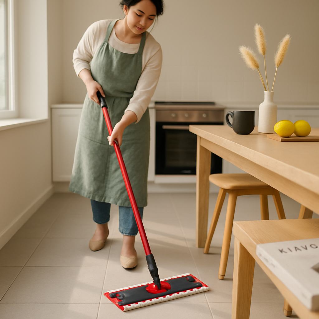 Fiber Floor Mop Pads for Ultra Max Mop – Washable, Reusable