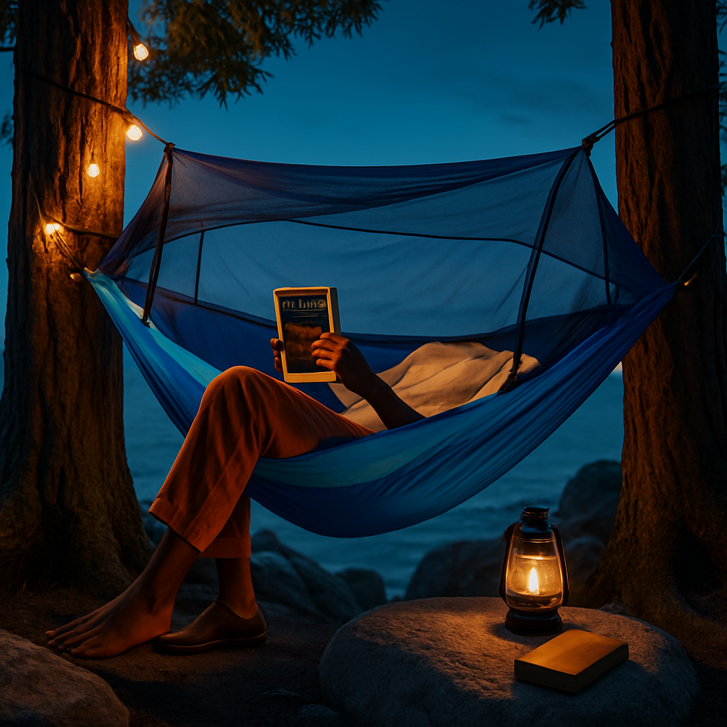 Hammock with Mosquito Net for Camping and Travel