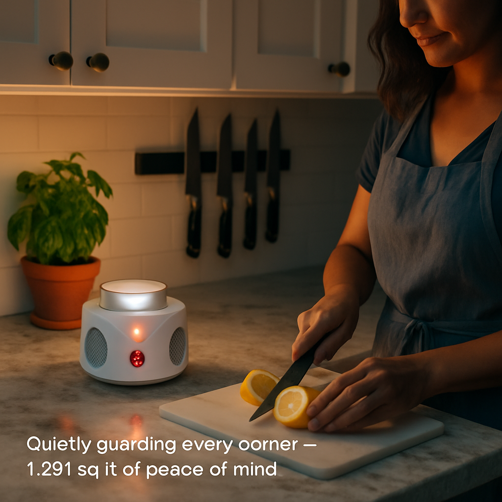 360° Ultrasonic Rodent Repellent for Indoor Use