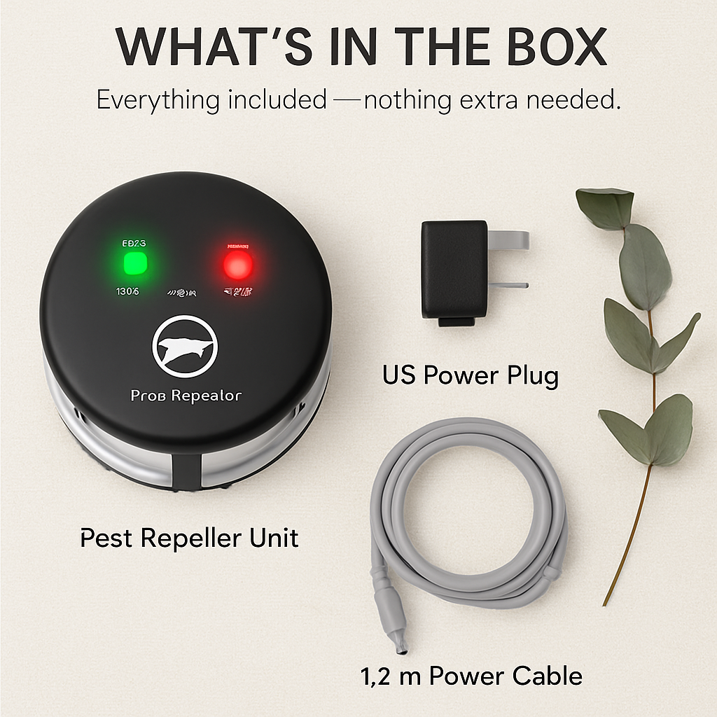 360° Ultrasonic Pest Repeller Plug-in Indoor
