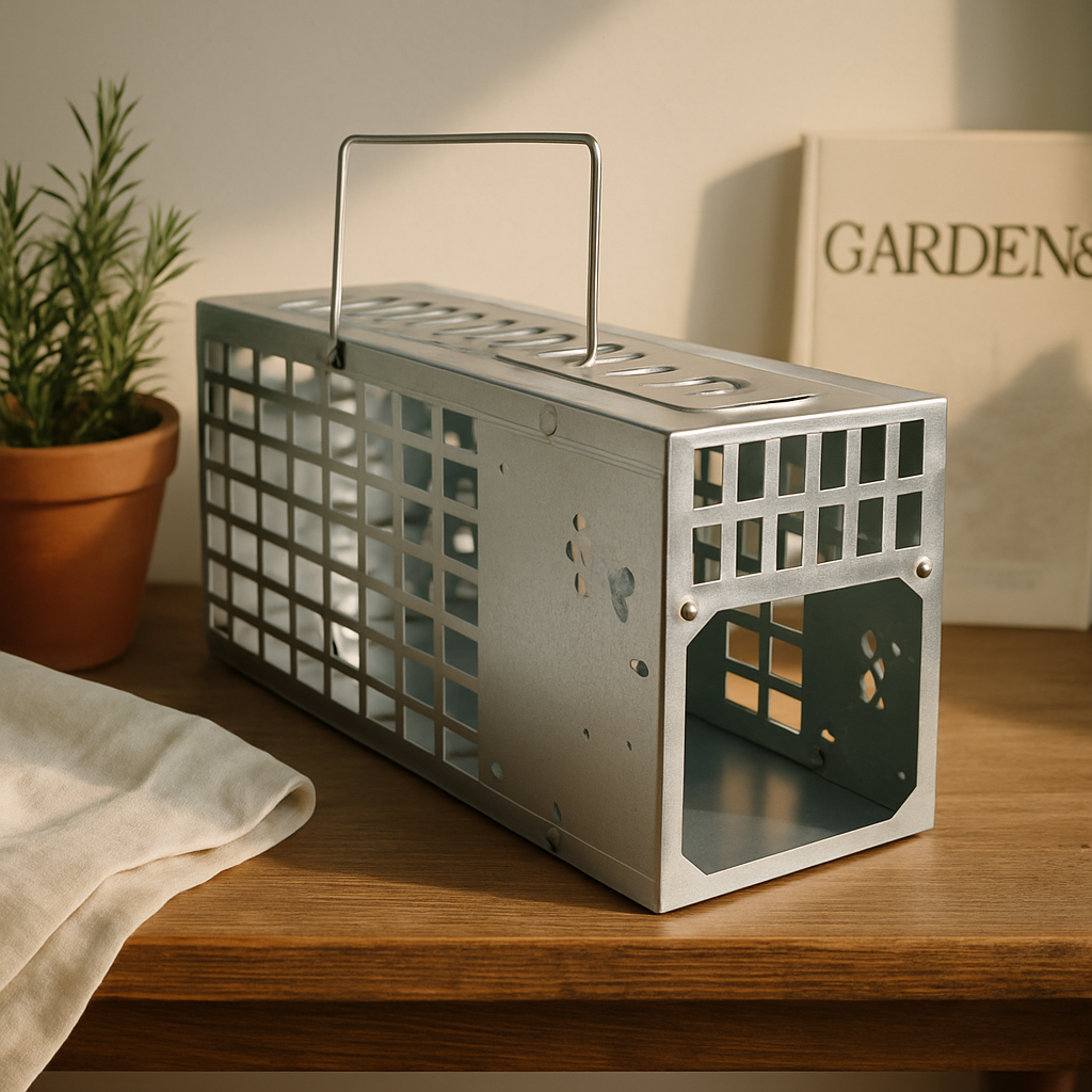 Humane Live Mouse Trap Cage for Reusable Safe Catch