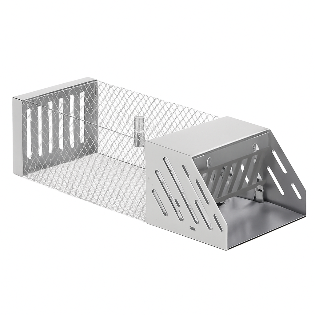 Automatic Continuous Rat Trap for Small Rodents