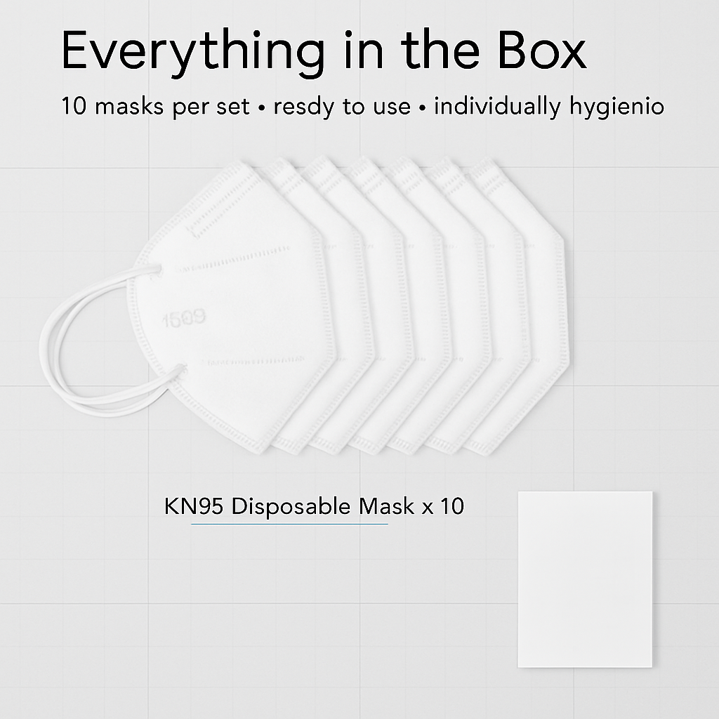 KN95 Mask for Everyday Protection and Comfort Fit