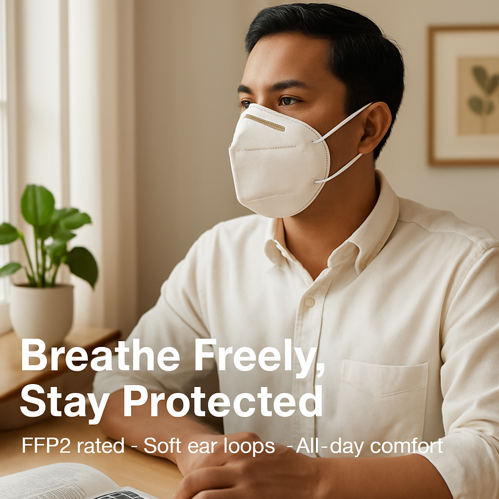 KN95 Mask for Everyday Protection and Comfort Fit