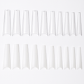 500Pcs False Nail Tips C Curve Half Cover French Nails Extra Long Fake Finger Nails For Nail Art Salons Home DIY 10 Sizes