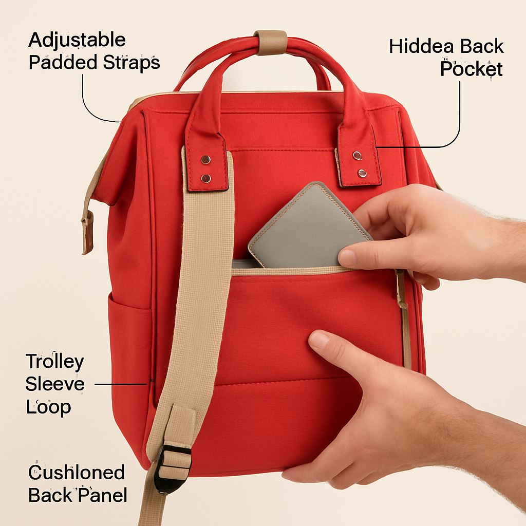Mummy Diaper Bag Backpack for Travel and Everyday Use