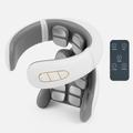 8-Head EMS Neck Massager with Heat and Remote Control