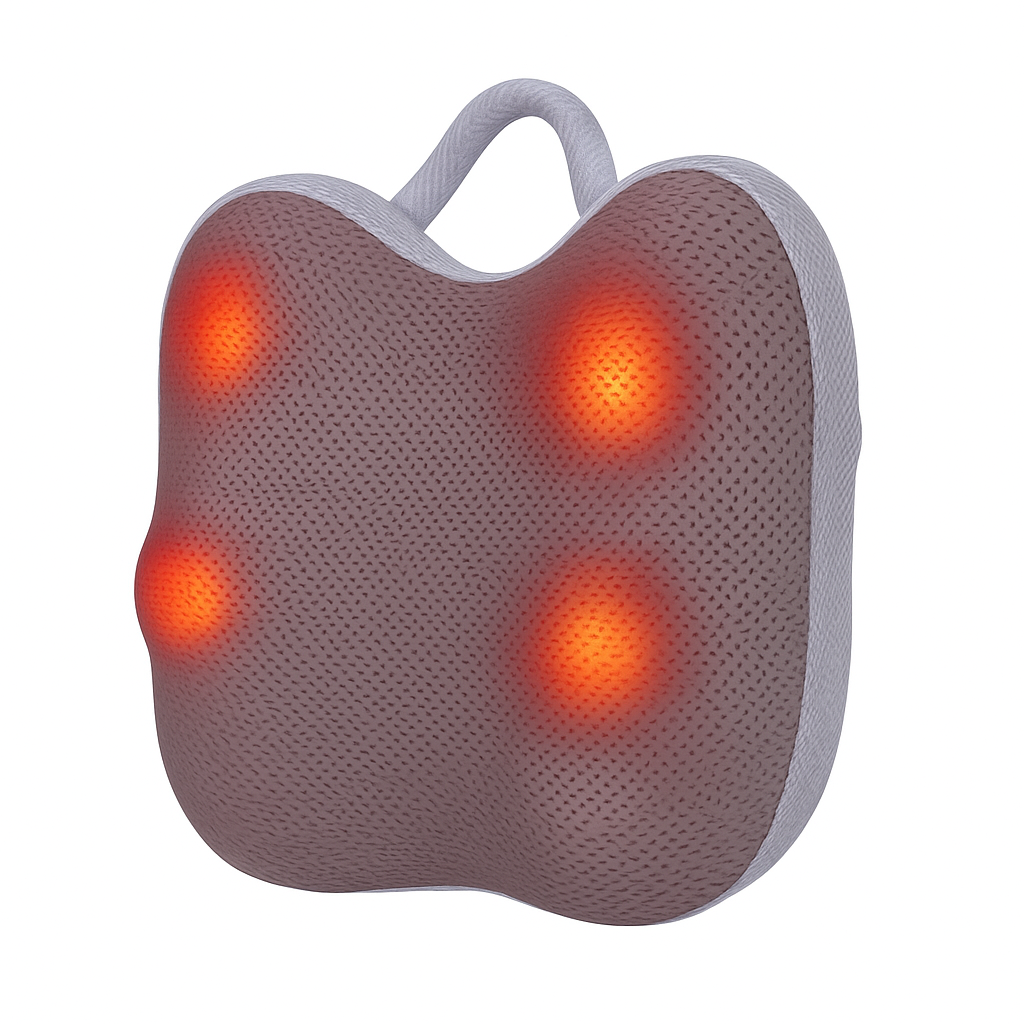 Cordless Shiatsu Back and Waist Massager with Heat