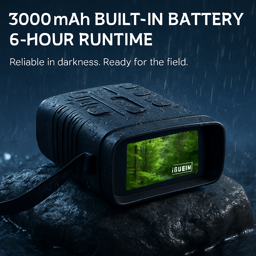 Night Vision Goggles 4K Binoculars with 10X Zoom