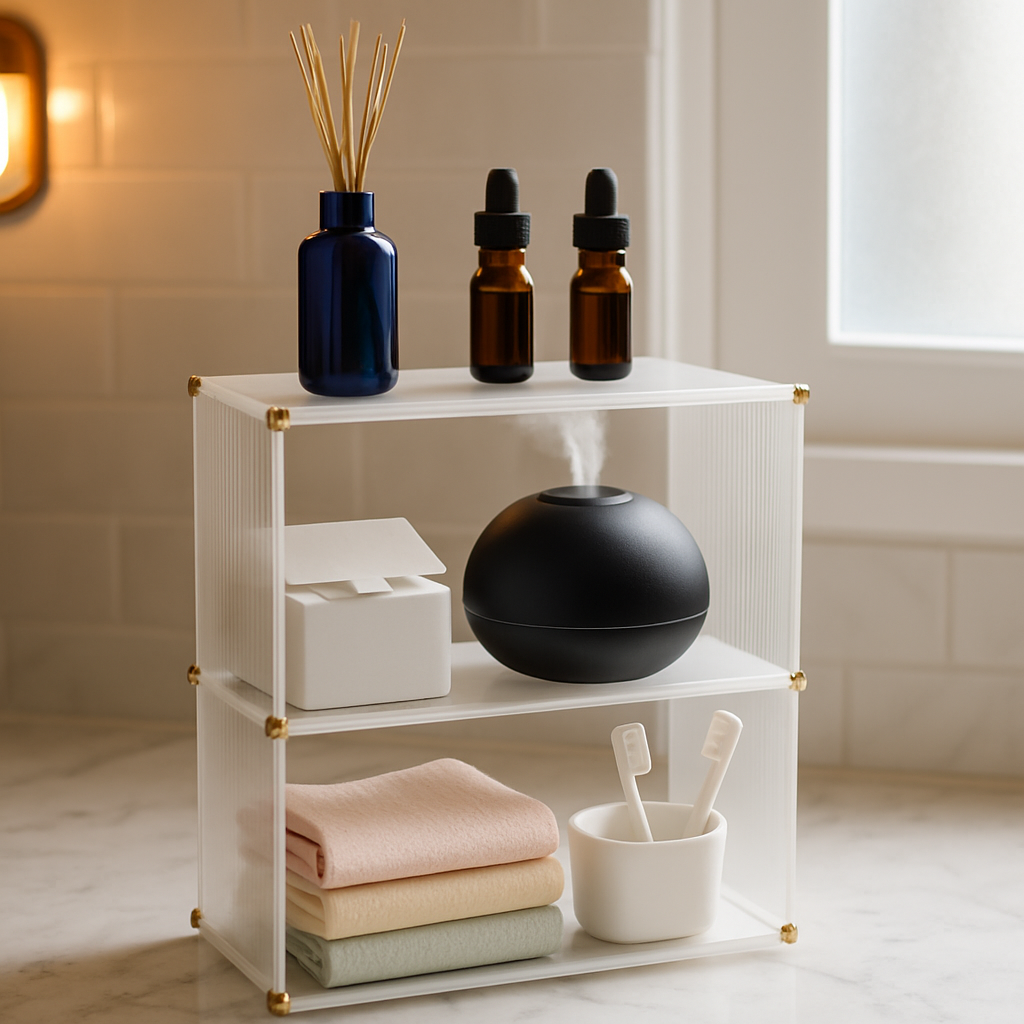 3-Tier Acrylic Countertop Organizer for Cosmetics