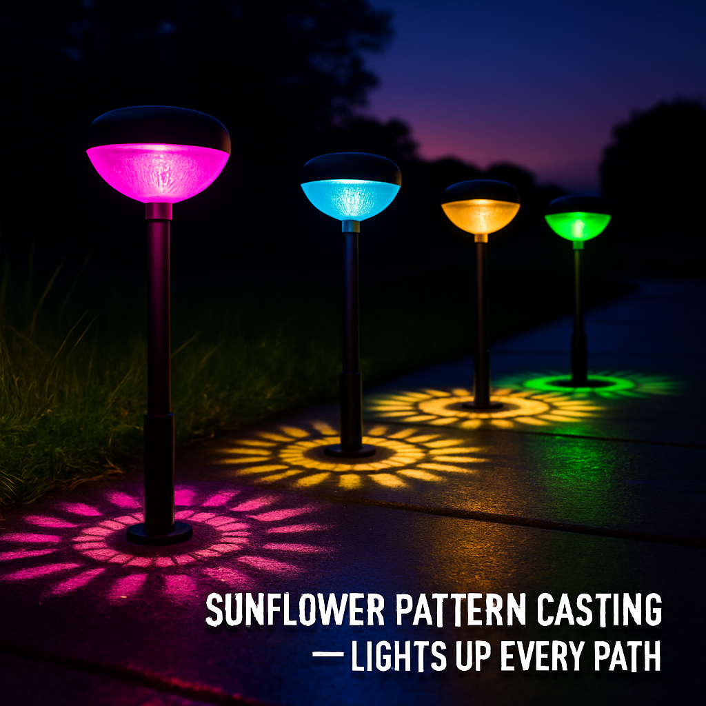 Solar Pathway Light - Color Changing Garden Stake