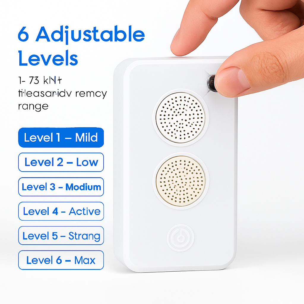4Pack Rechargeable Ultrasonic Bat Repellent Indoor Outdoor Bird Mouse Deterrent Device with 6 Adjustable Levels for Attic Porch House