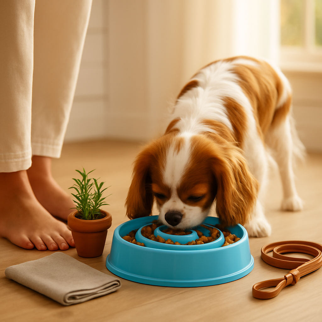 Slow Feeder Healthy Dog Bowl Puzzle Maze for Dogs