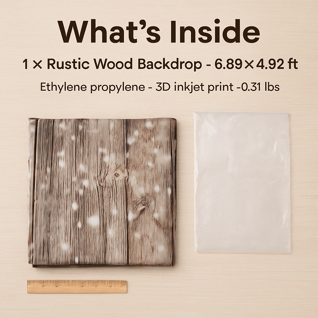 Wooden Floor Photo Backdrop for Studio and Portrait Shoots