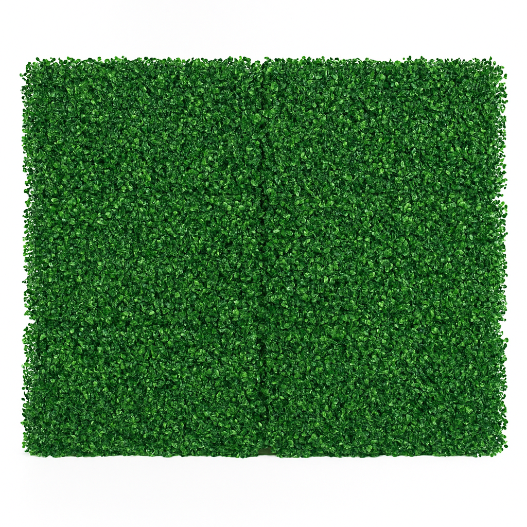 12Pcs 23.6x15.75in Artificial Boxwood Topiary Hedge Plant Grass Backdrop Fence Privacy Screen Grass Wall Decoration For Balcony Garden Fence