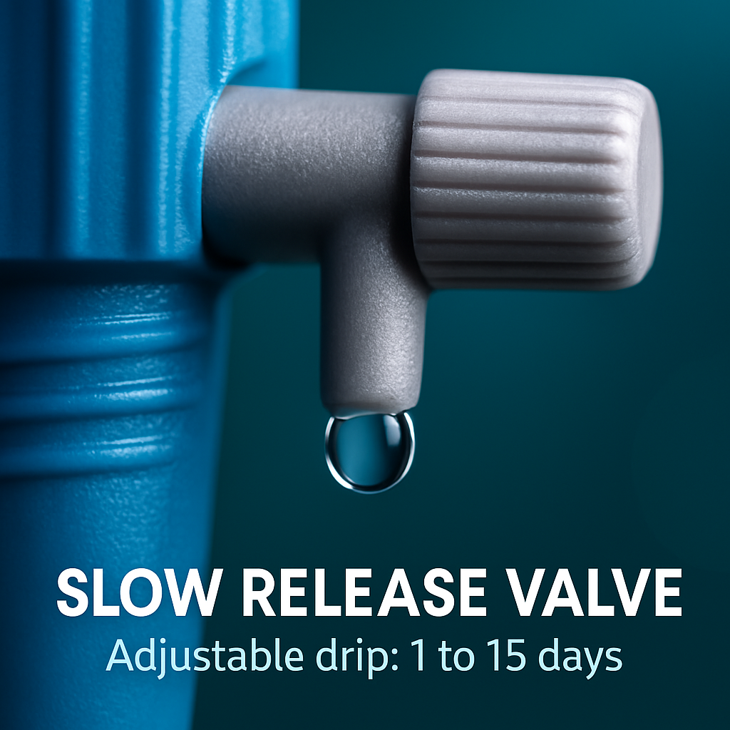 Self Watering Plant Spikes with Control Valve