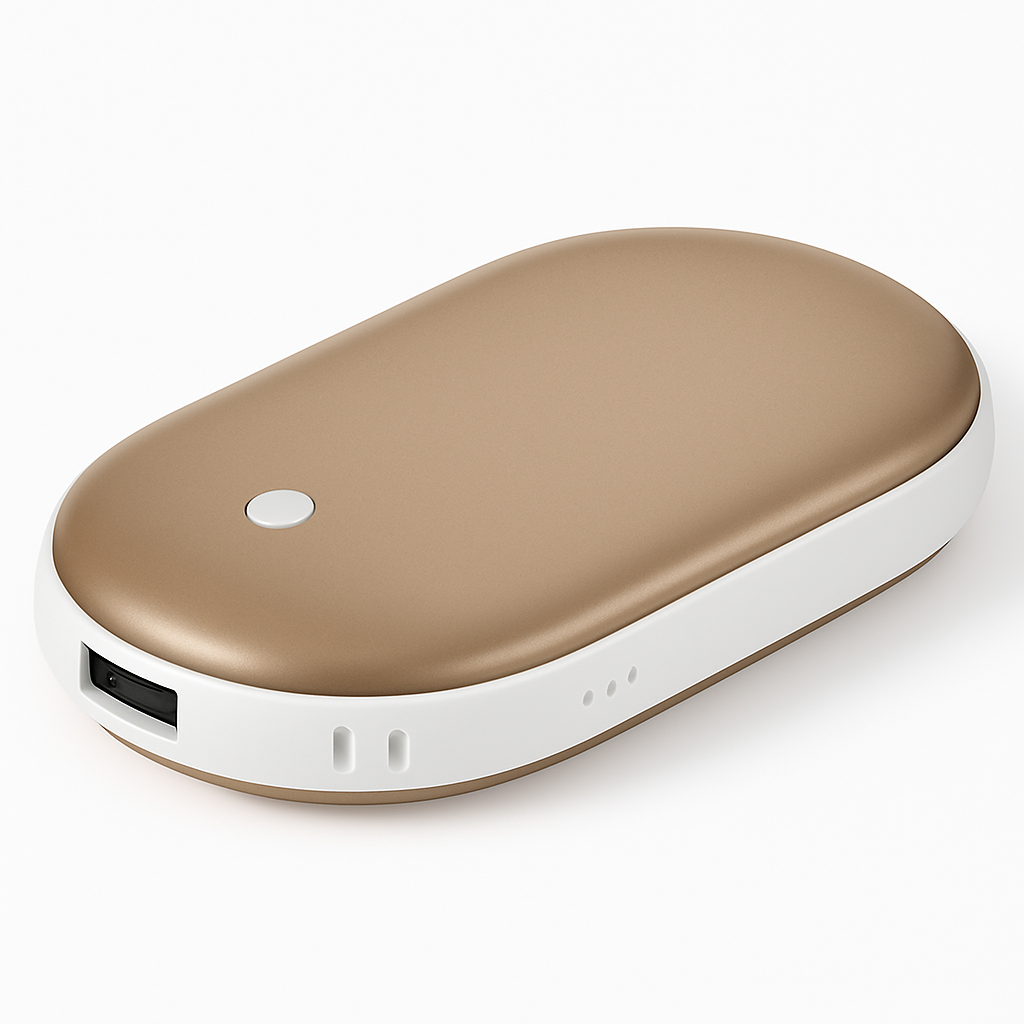 Portable Hand Warmer with Double-Sided Heating