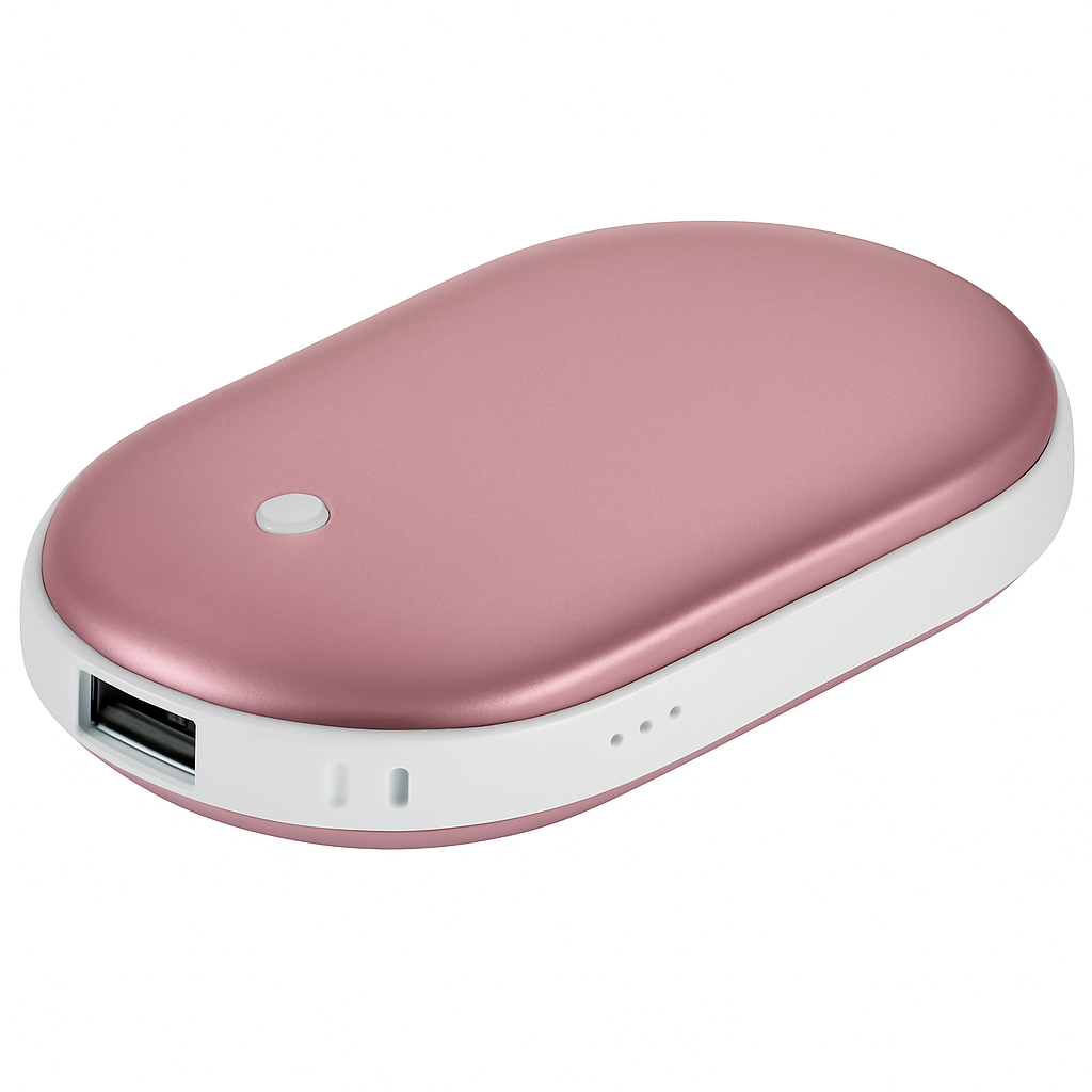 Portable Hand Warmer with Double-Sided Heating
