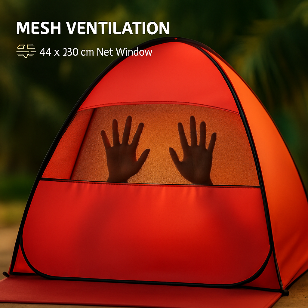 Pop Up Beach Tent UV Shelter for 2-3 with Net Window