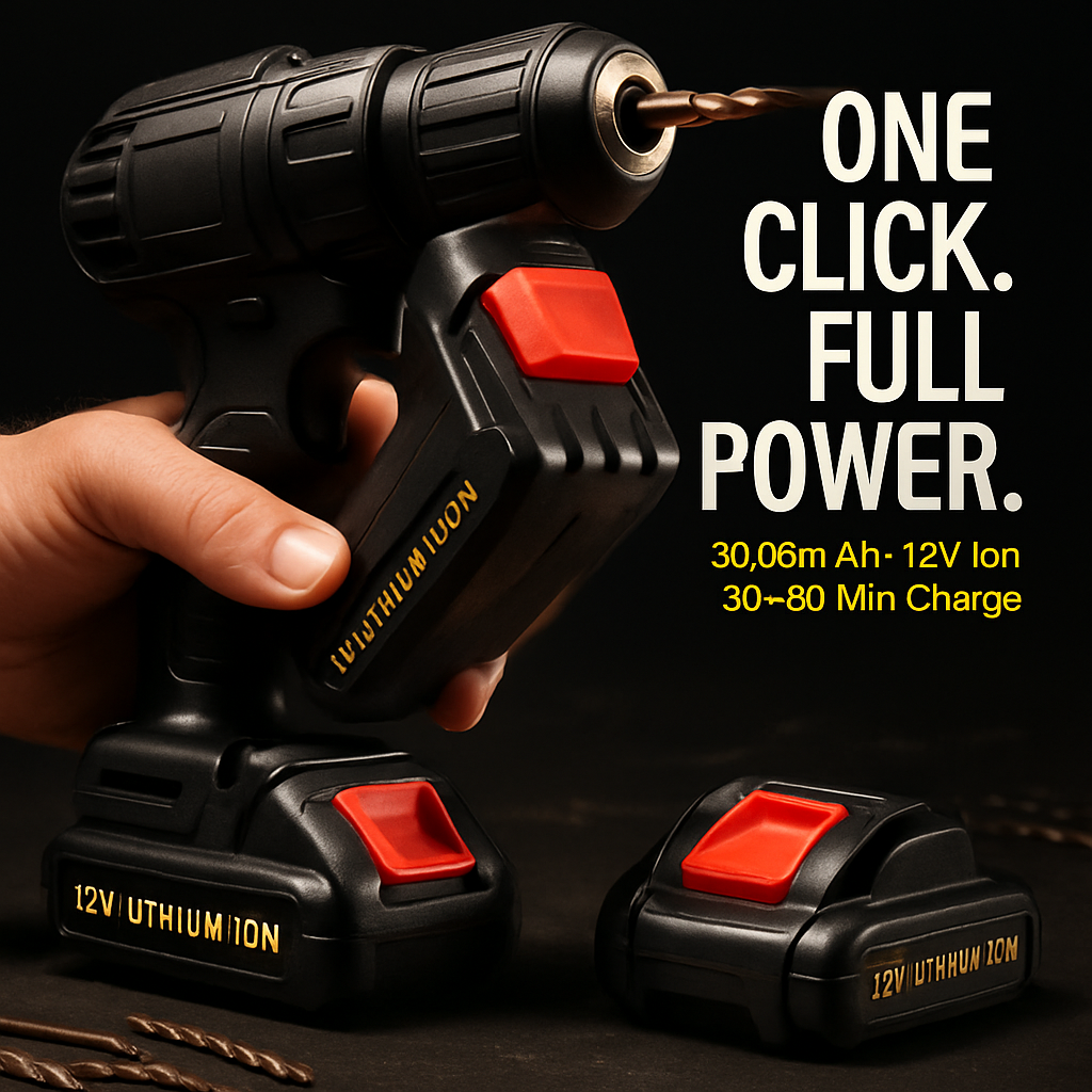 12V Li-ion Power Tool Battery Replacement