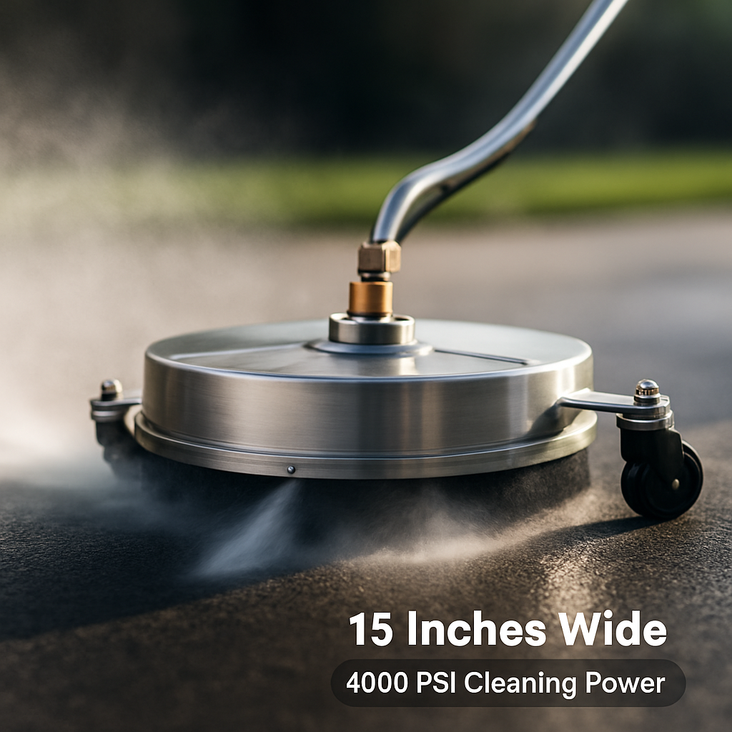Pressure Washer Surface Cleaner for Large Areas