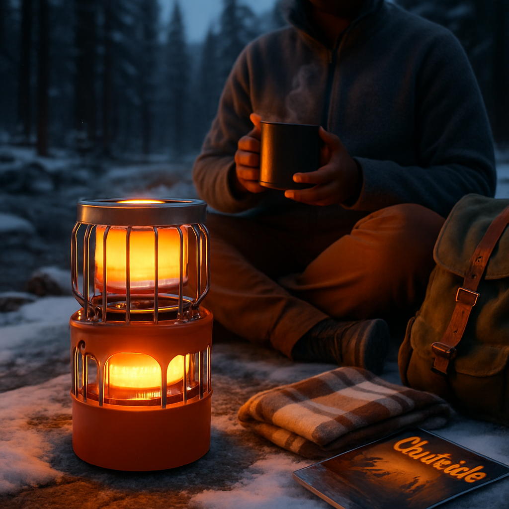 2-In-1 Camping Stove Tent Heater for Outdoor Cooking
