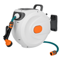 Retractable Garden Hose Reel with 180° Swivel Bracket