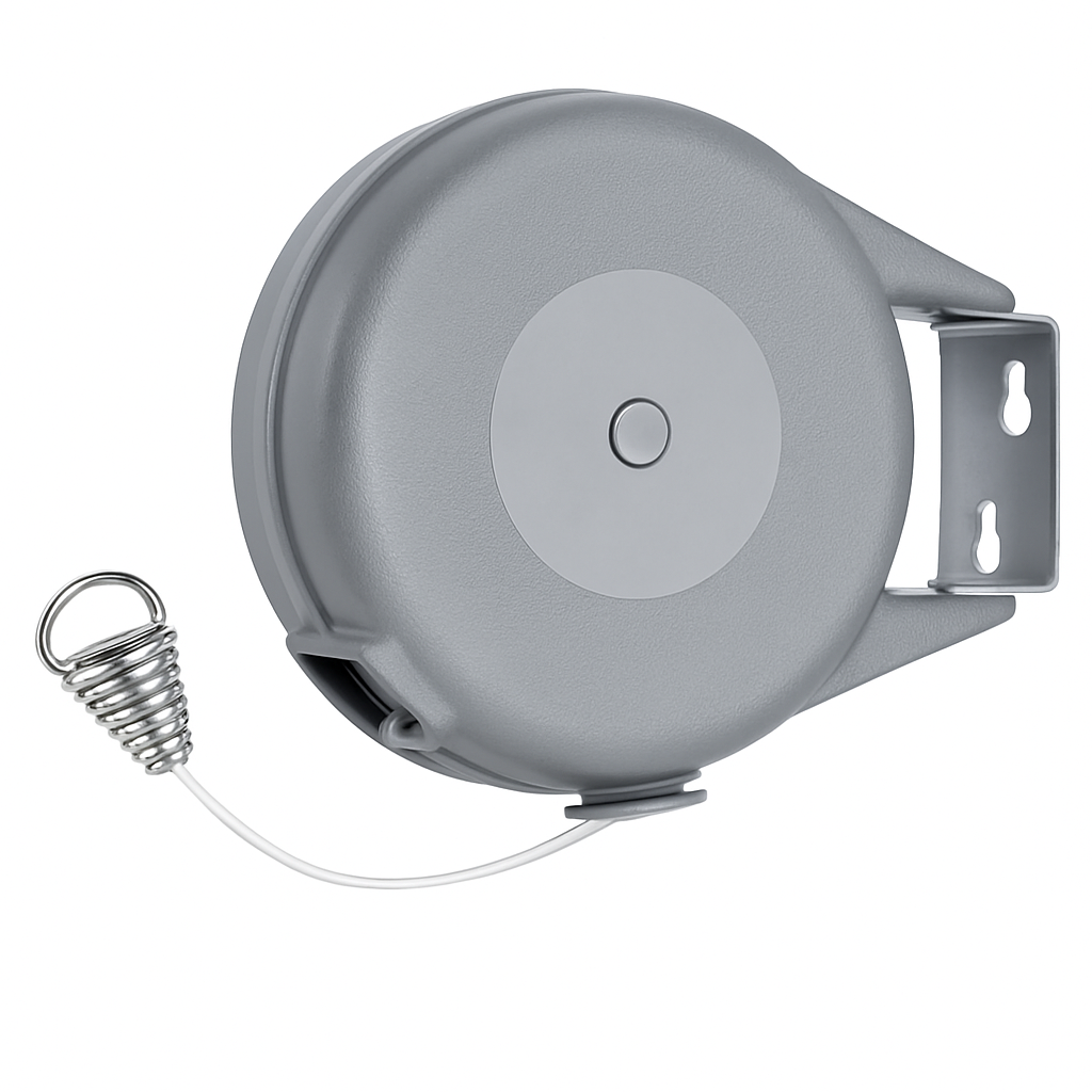 Retractable Clothesline for Outdoor Laundry Drying