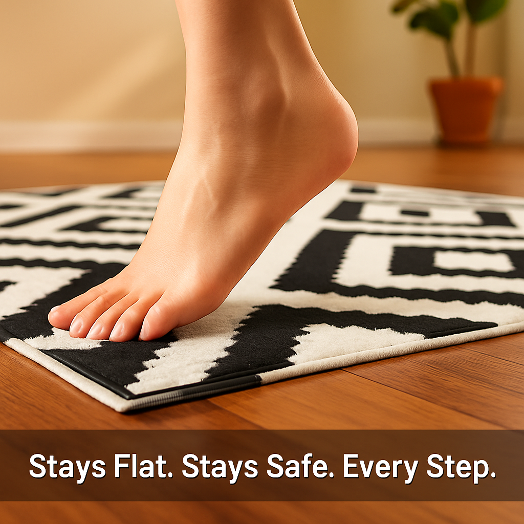 Area Rug Gripper Pad Triangular Non-Slip Corners